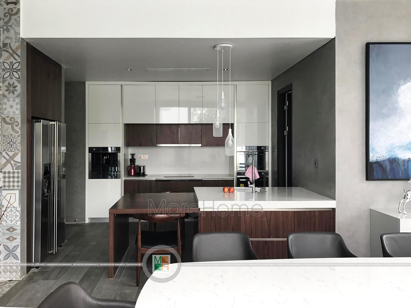 Thiết kế nội thất phòng bếp hiện đại