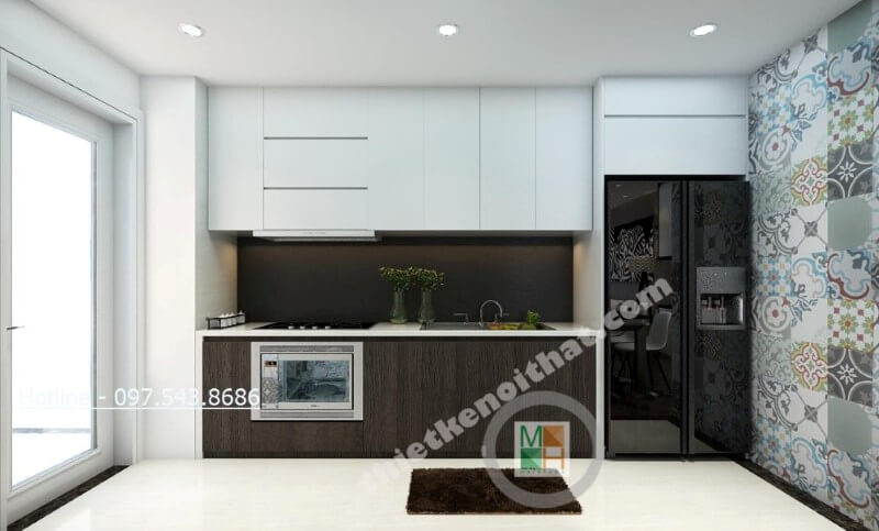 Thiết kế nội thất phòng bếp hiện đại