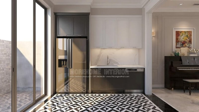 Thiết kế nội thất phòng bếp hiện đại