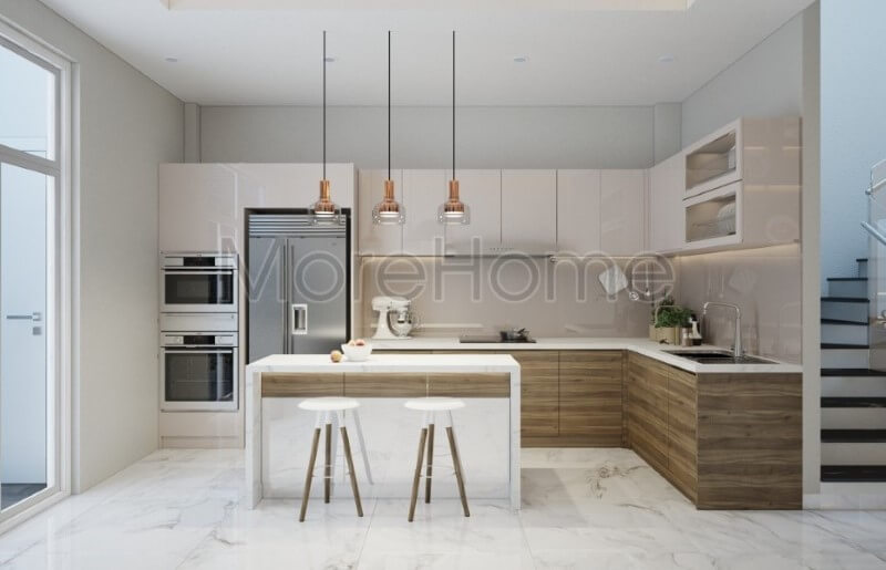 Thiết kế nội thất phòng bếp hiện đại