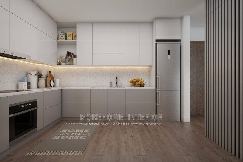 Thiết kế nội thất bếp hiện đại