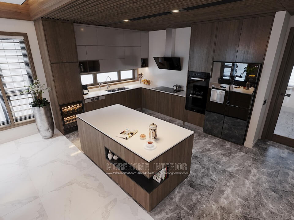 Thiết kế phòng bếp hiện đại