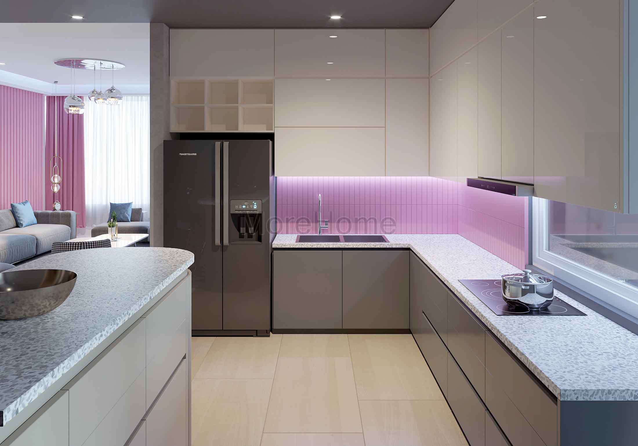 Thiết kế phòng bếp hiện đại