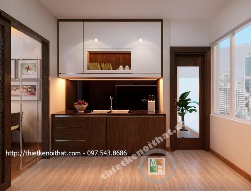 Thiết kế phòng bếp hiện đại