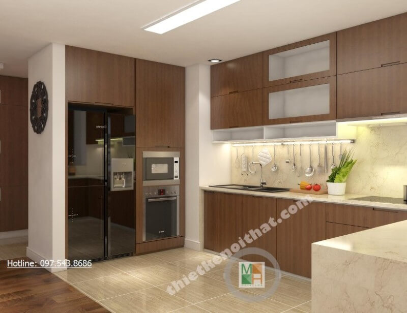 Thiết kế phòng bếp hiện đại