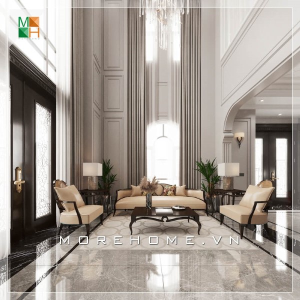 Thiết kế biệt thự vườn 2 tầng
