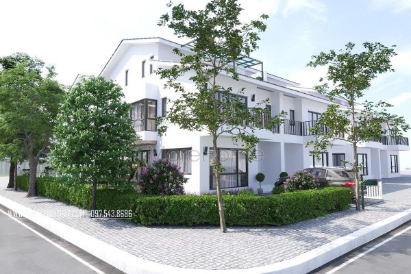 Thiết kế biệt thự vườn 2 tầng