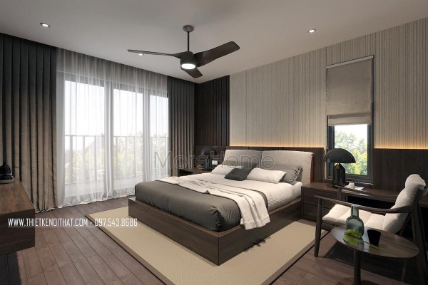 Thiết kế biệt thự vườn 2 tầng
