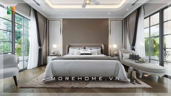 Thiết kế biệt thự vườn 2 tầng