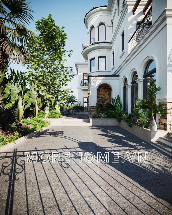 Thiết kế biệt thự vườn 400m2