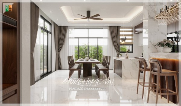 Thiết kế biệt thự vườn 400m2