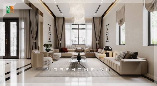 Mẫu thiết kế biệt thự vườn 1 tầng
