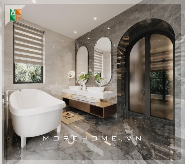 Mẫu thiết kế biệt thự vườn 1 tầng