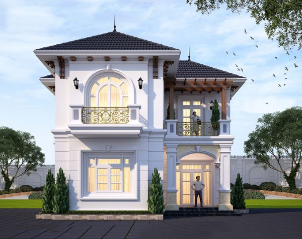 Thiết kế biệt thự vườn 250m2