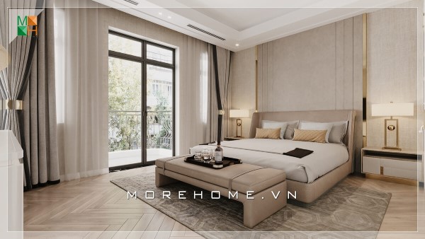 Thiết kế biệt thự vườn 4 phòng ngủ