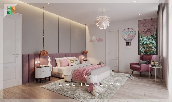 Thiết kế biệt thự vườn 4 phòng ngủ