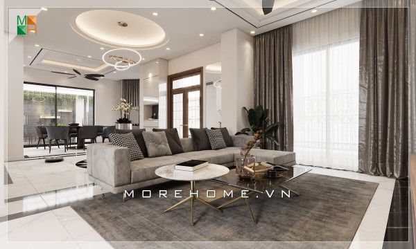 Thiết kế biệt thự vườn 4 phòng ngủ