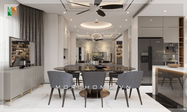 Thiết kế biệt thự vườn 4 phòng ngủ